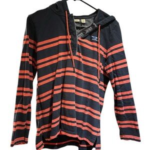 LLBean striped shirt 100% cotton